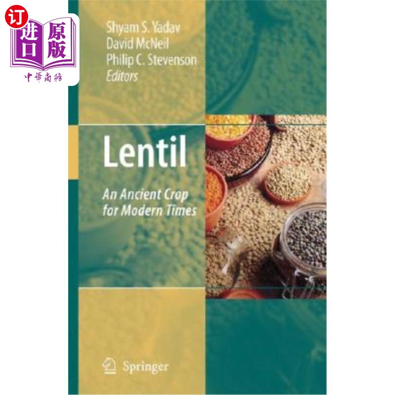 海外直订Lentil: An Ancient Crop for Modern Times 扁豆：现代的古老作物