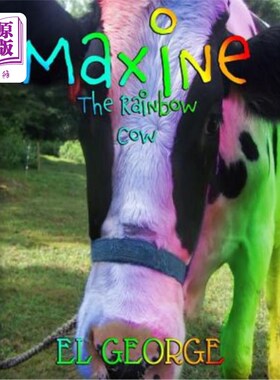 海外直订Maxine The Rainbow Cow 彩虹牛玛克辛