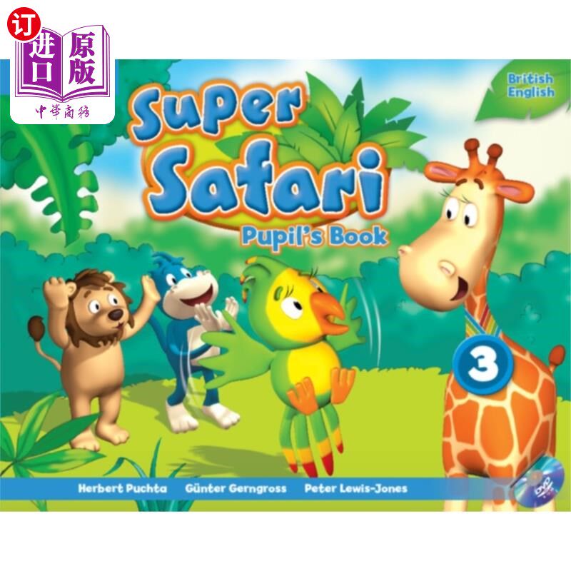 海外直订海外直订Super Safari Level 3 Pupil's Book - 超级狩猎三级小学生的书与-