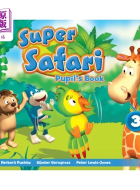 海外直订海外直订Super Safari Level 3 Pupil's Book - 超级狩猎三级小学生的书与-