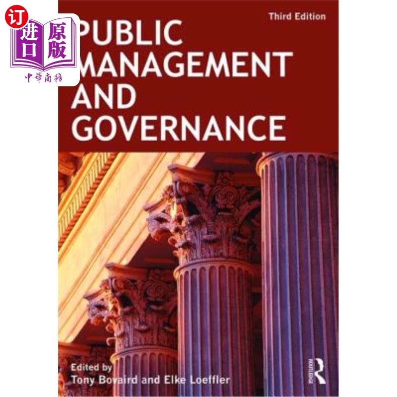 海外直订Public Management and Governance 公共管理与管治