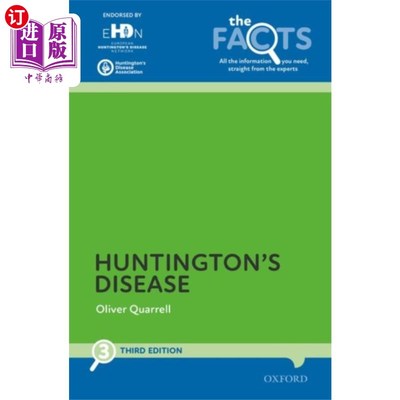 海外直订医药图书Huntington's Disease 亨廷顿氏舞蹈症