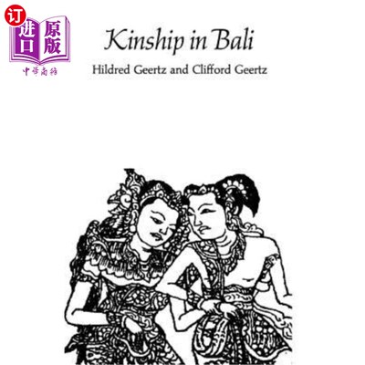 海外直订Kinship in Bali 巴厘岛的亲属关系