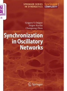 海外直订Synchronization in Oscillatory Networks 振荡中的同步