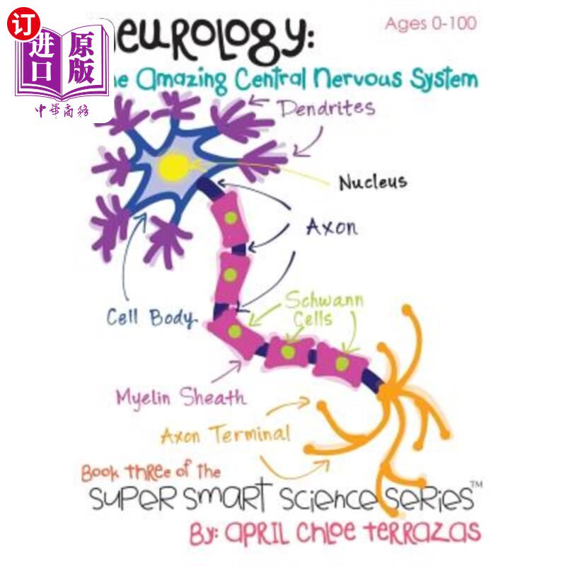 海外直订医药图书Neurology: The Amazing Central Nervous System 神经学:神奇的中枢神经系统