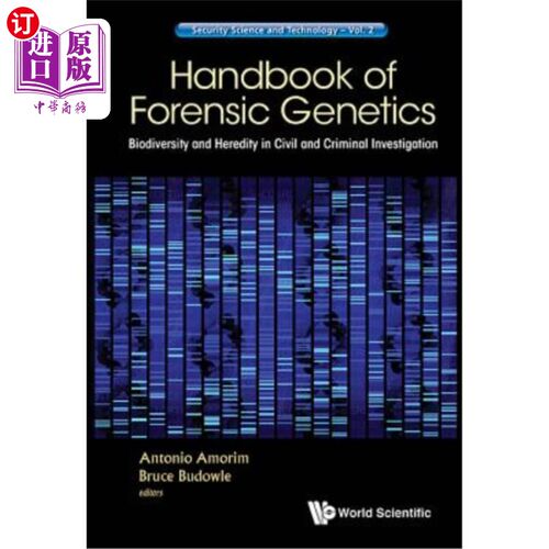 海外直订医药图书Handbook of Forensic Genetics: Biodiversity and Heredity in Civil and Criminal I 法医遗传学手册：民