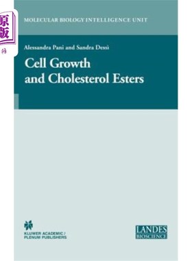 海外直订医药图书Cell Growth and Cholesterol Esters 细胞生长与胆固醇酯