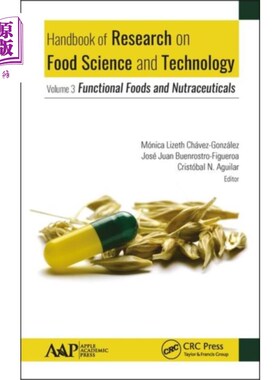 海外直订Handbook of Research on Food Science and Technol... 食品科学与技术研究手册