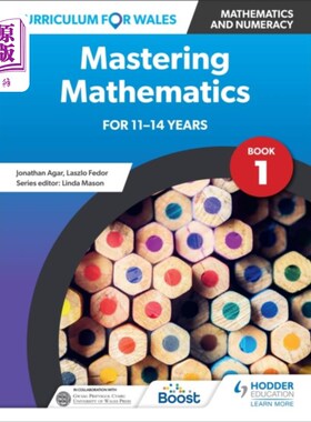 海外直订Curriculum for Wales: Mastering Mathematics for ... 威尔士课程:掌握11-14岁数学:第一册