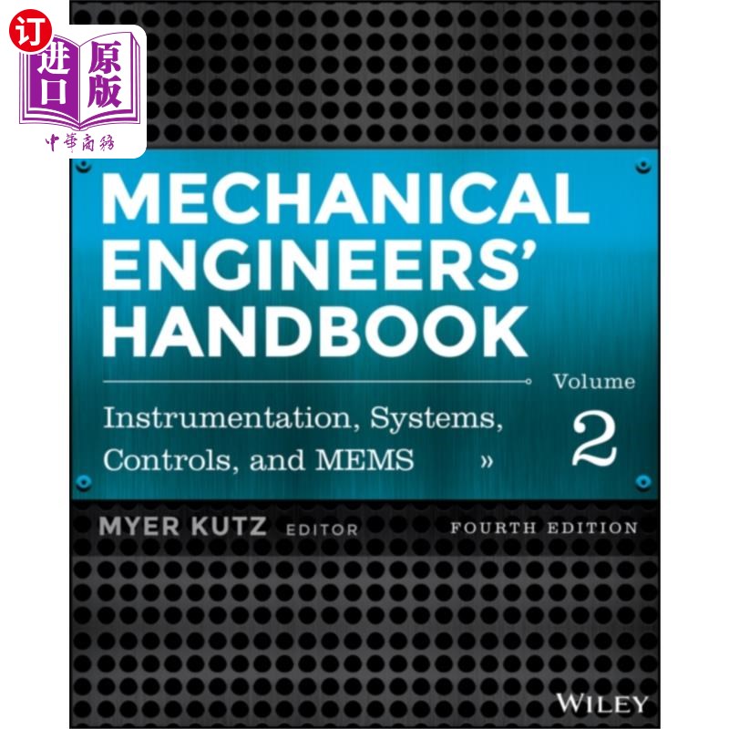 海外直订Mechanical Engineers' Handbook, 4e Volume 2 - De... 机械工程师手册，4e卷2 -设计，仪器仪表和控制