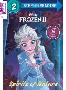 现货 阅读进阶2级:冰雪奇缘2Frozen 2 forest of shadows 冰雪奇缘 分级读物 亲子英文 4~6岁 英文原版【中商原版】