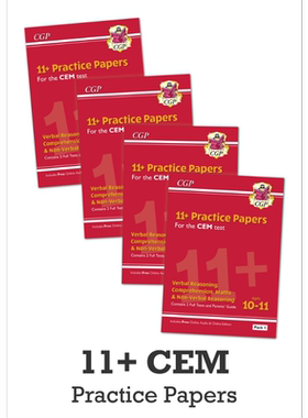 英国cgp原版11+CEM考试