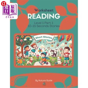海外直订Worksheet: Reading: Level 1 Part 1 阅读：1级第1部分