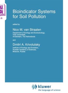 海外直订Bioindicator Systems for Soil Pollution 土壤污染生物指示系统