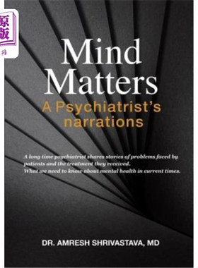 海外直订Mind Matters: A Psychiatrist's Narrations 心理问题：精神病医生的叙述