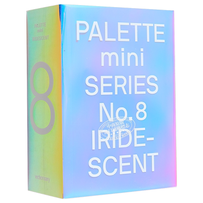 Palette Mini 08: Iridescent 进口艺术 调色板迷你系列08：虹彩 色彩搭配平面设计【中商原版】