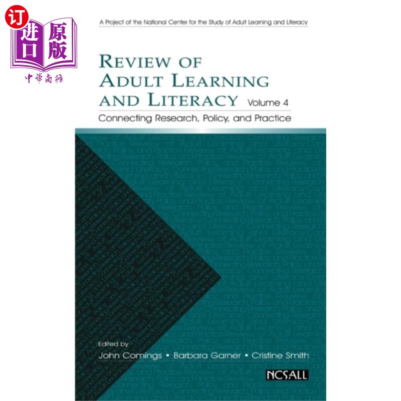 海外直订Review of Adult Learning and Literacy, Volume 4 成人学习与读写能力评论，第4卷