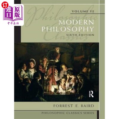 海外直订Philosophic Classics, Volume III 《哲学经典》卷三