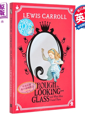 爱丽丝镜中奇遇 英文原版小初文学 Through the Looking-Glass and What Alice Found There 镜中奇缘 儿童经典【中商原版】