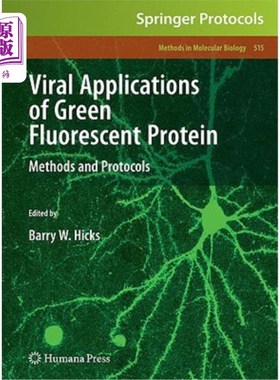 海外直订医药图书Viral Applications of Green Fluorescent Protein: Methods and Protocols [With CDR 绿色荧光蛋白在病毒