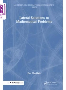 海外直订Lateral Solutions to Mathematical Problems 数学问题的横向解法