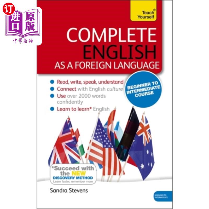 海外直订Complete English as a Foreign Language Beginner ... 完成英语作为一门外语的初级到中级课程