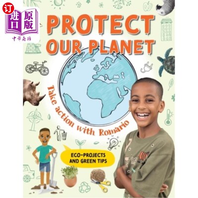 海外直订Protect Our Planet: Take Action with Romario 保护我们的星球:与罗马里奥一起行动