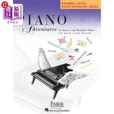 海外直订Primer Level - Sightreading Book: Piano Adventures 初级水平-叹息书：钢琴冒险