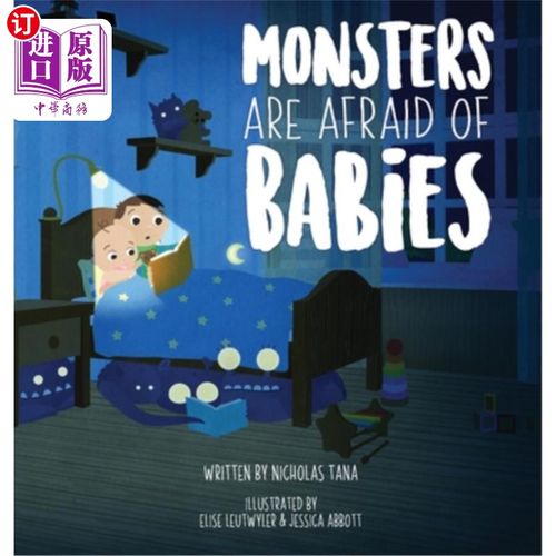 海外直订Monsters Are Afraid of Babies 怪物害怕婴儿