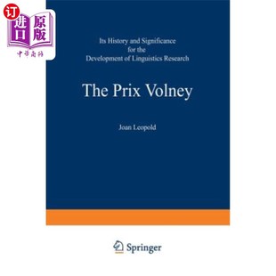 Its 历史及 普利克斯·沃尼：它 the Prix Volney Development and History Linguistics 海外直订The Significance for