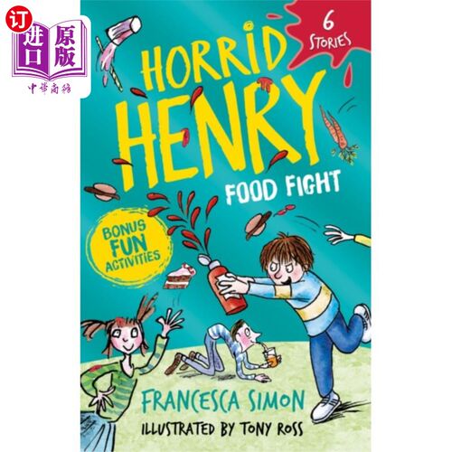 海外直订Horrid Henry: Food Fight 亨利:食物大战
