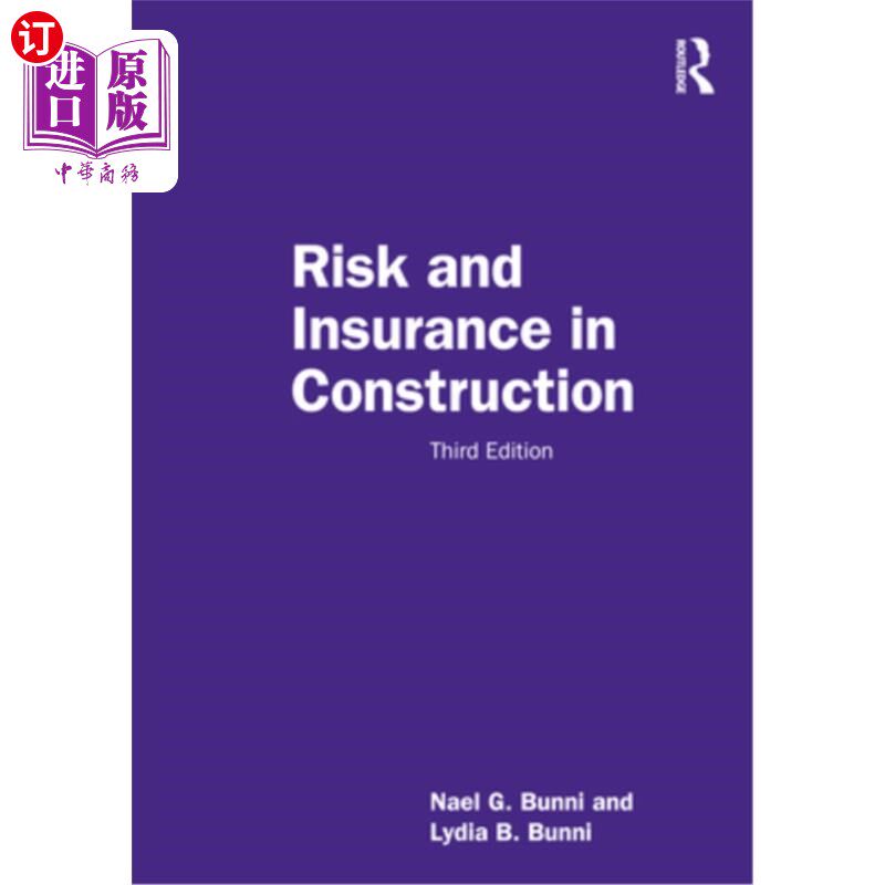 海外直订Risk and Insurance in Construction 建筑业的风险与保险