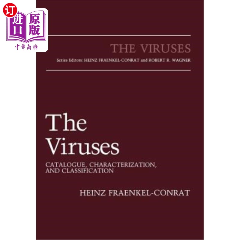 海外直订The Viruses: Catalogue, Characterization, and Classification 病毒:目录、特性和分类