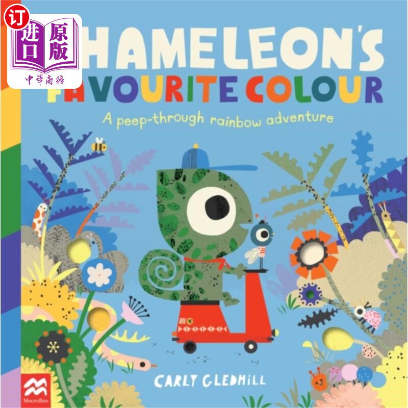 海外直订Chameleon's Favourite Colour 变色龙最喜欢的颜色