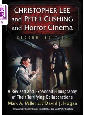 海外直订Christopher Lee and Peter Cushing and Horror Cin... 克里斯托弗·李，彼得·库欣和《恐怖电影
