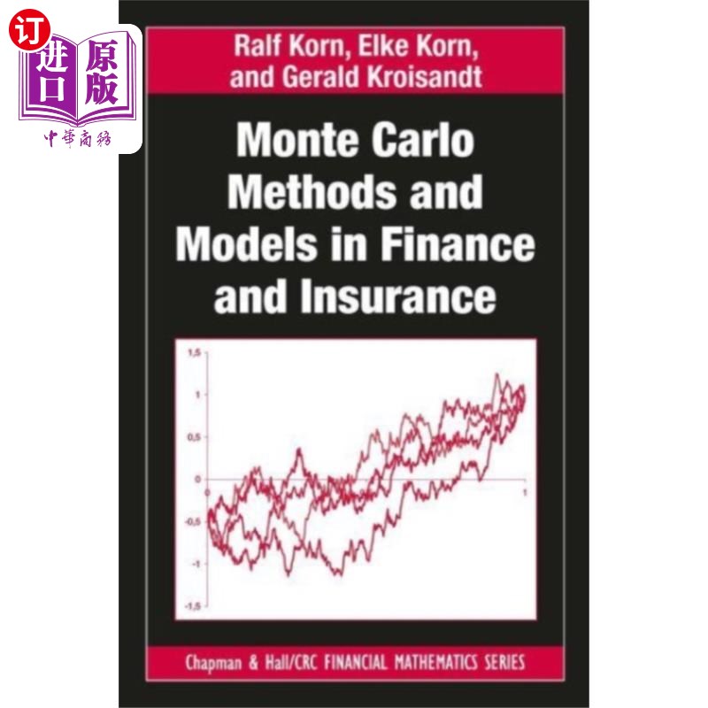 海外直订Monte Carlo Methods and Models in Finance and In... 金融和保险中的蒙特卡罗方法和模型