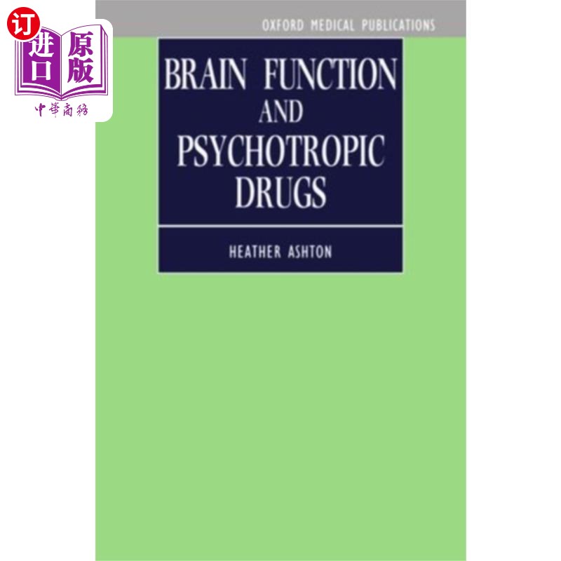 海外直订医药图书Brain Function and Psychotropic Drugs 脑功能和精神药物
