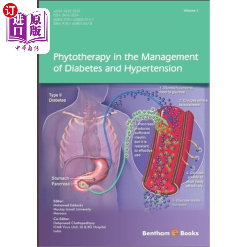 海外直订医药图书Phytotherapy in the Management of Diabetes and Hypertension 植物疗法在糖尿病和高血压治疗中的应用