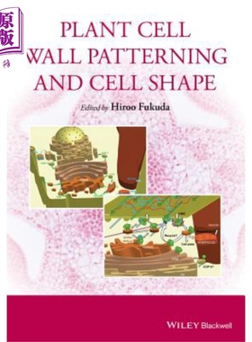 现货 Plant Cell Wall Patterning And Cell Shape【中商原版】