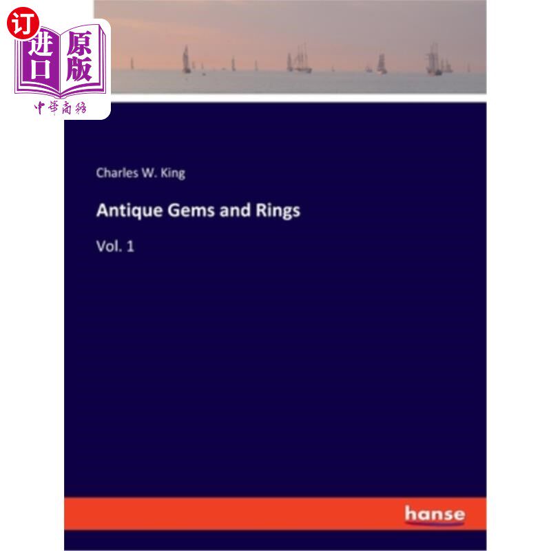 海外直订Antique Gems and Rings: Vol. 1 古董宝石和戒指:卷1