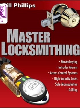 海外直订Master Locksmithing 主锁匠工作