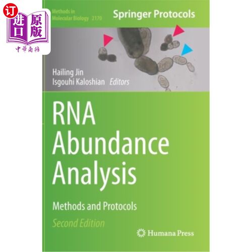 海外直订RNA Abundance Analysis: Methods and Protocols RNA丰度分析:方法和协议