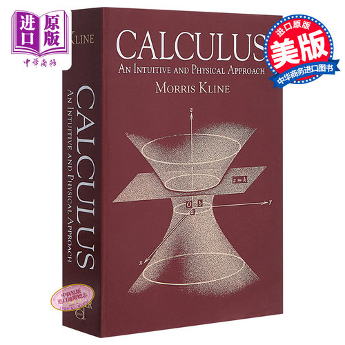 【中商原版】莫里斯·克莱因：微积分（第二版）英文原版 Calculus： An Intuitive and Physical Approach 数学