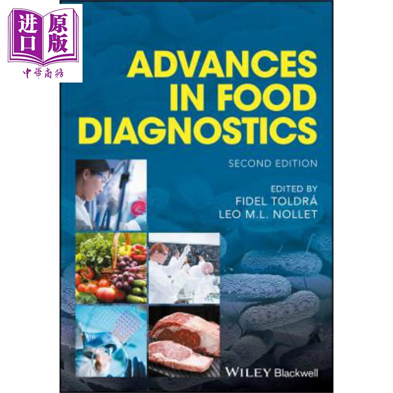 现货 食品诊断学进展 第2版 Advances In Food Diagnostics 英文原版 Leo Nollet Fidel Toldra 【中商原版】 Wiley