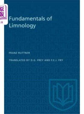 海外直订Fundamentals of Limnology 湖沼学基础