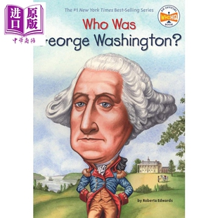 Who 12岁 Washington 谁是乔治·华盛顿 中商原版 平装 系列 英文原版 儿童人物传记文学 Was George
