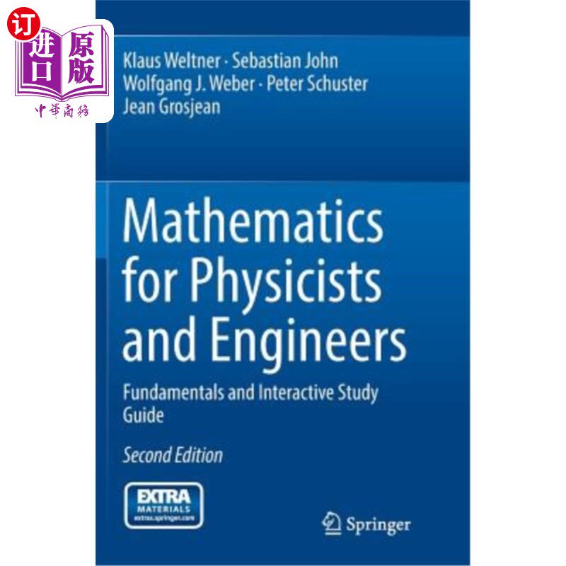 海外直订Mathematics for Physicists and Engineers: Fundamentals and Interactive Study Gui 物理与工程数学基础与互动学