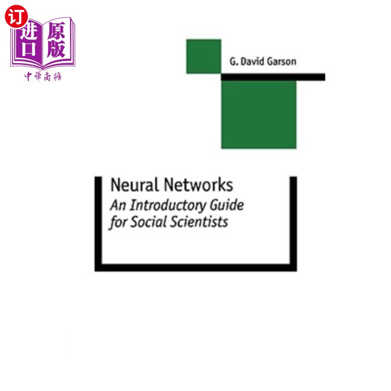 海外直订Neural Networks: An Introductory Guide for Social Scientists 神经：社会科学家入门指南