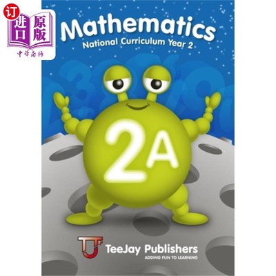 海外直订TeeJay Mathematics National Curriculum Year 2 (2... TeeJay数学国家课程二年级(2A)第二版