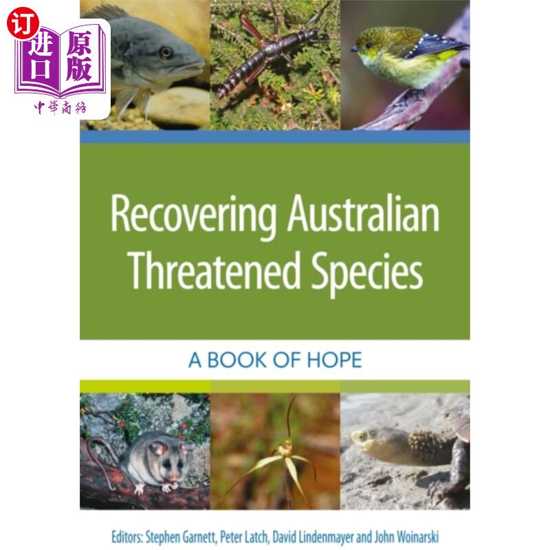 海外直订Recovering Australian Threatened Species 澳大利亚濒危物种恢复